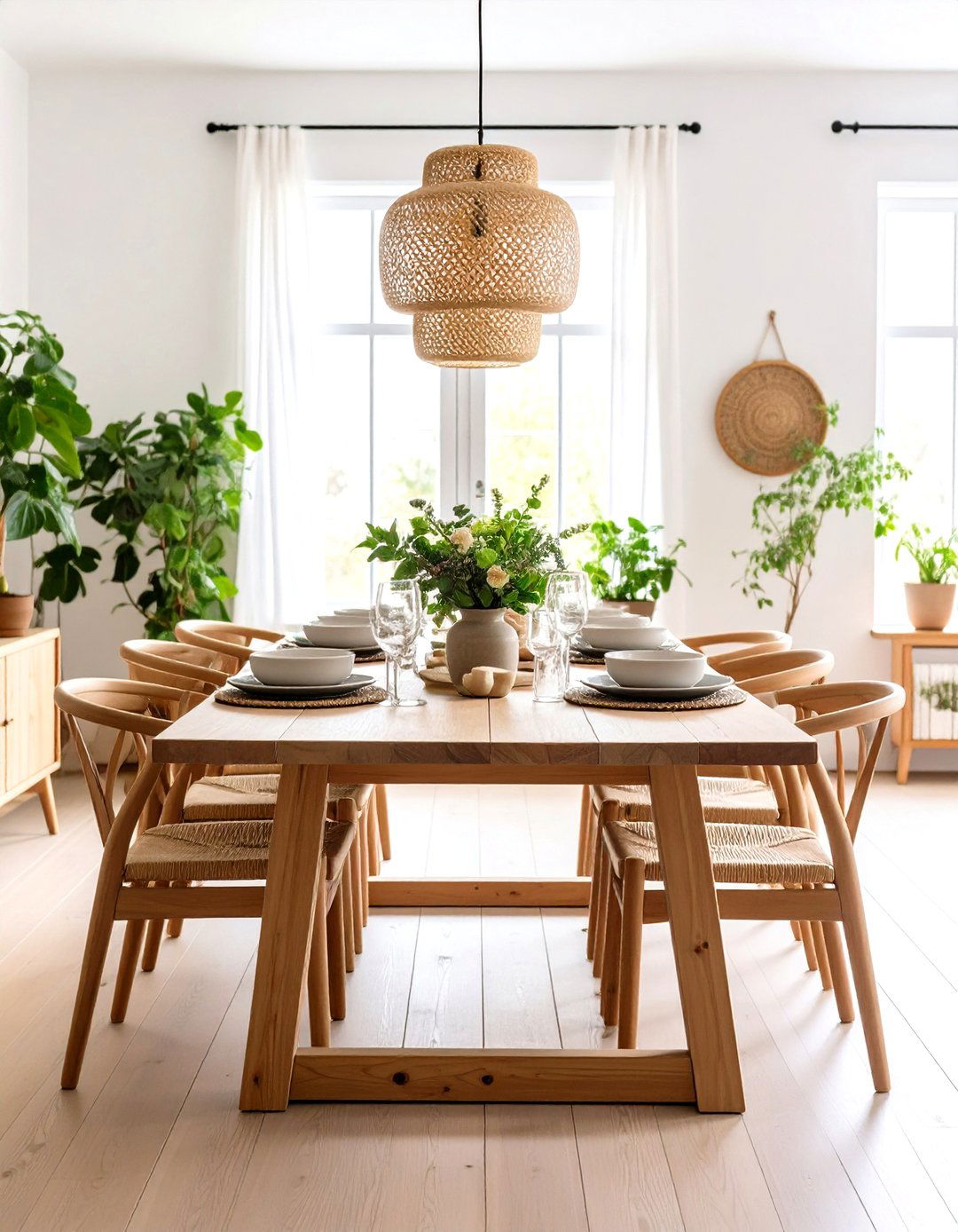 Japandi Dining Room - 24 Dining Room Ideas