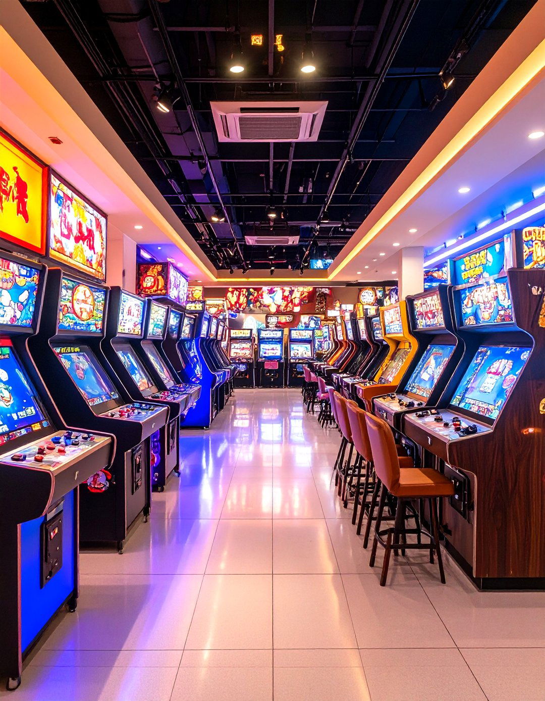 Japanese Arcade Culture Center - 24 Arcade Room Ideas