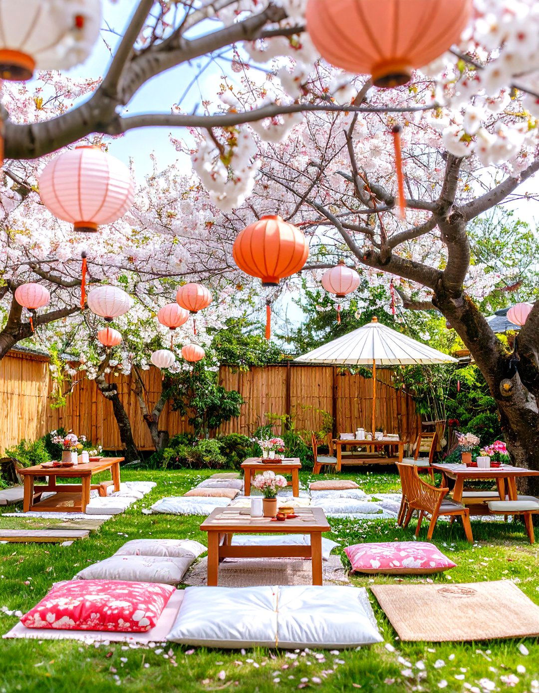 Japanese Sakura Blossom Festival - 24 Garden Party Ideas