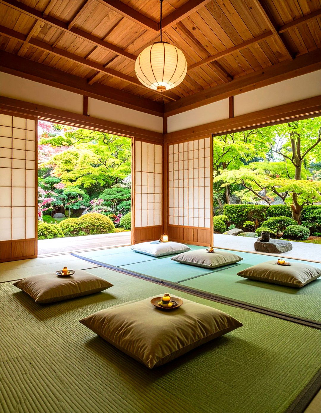 Japanese Tea House Tranquility - 24 Massage Room Setup Ideas