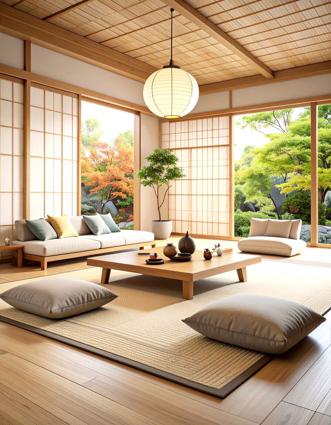 Japanese Zen Gaming Sanctuary - 24 Luxury Game Room Ideas