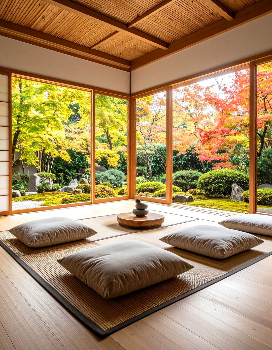 Japanese Zen Meditation Retreat - 24 Luxury Man Cave Ideas