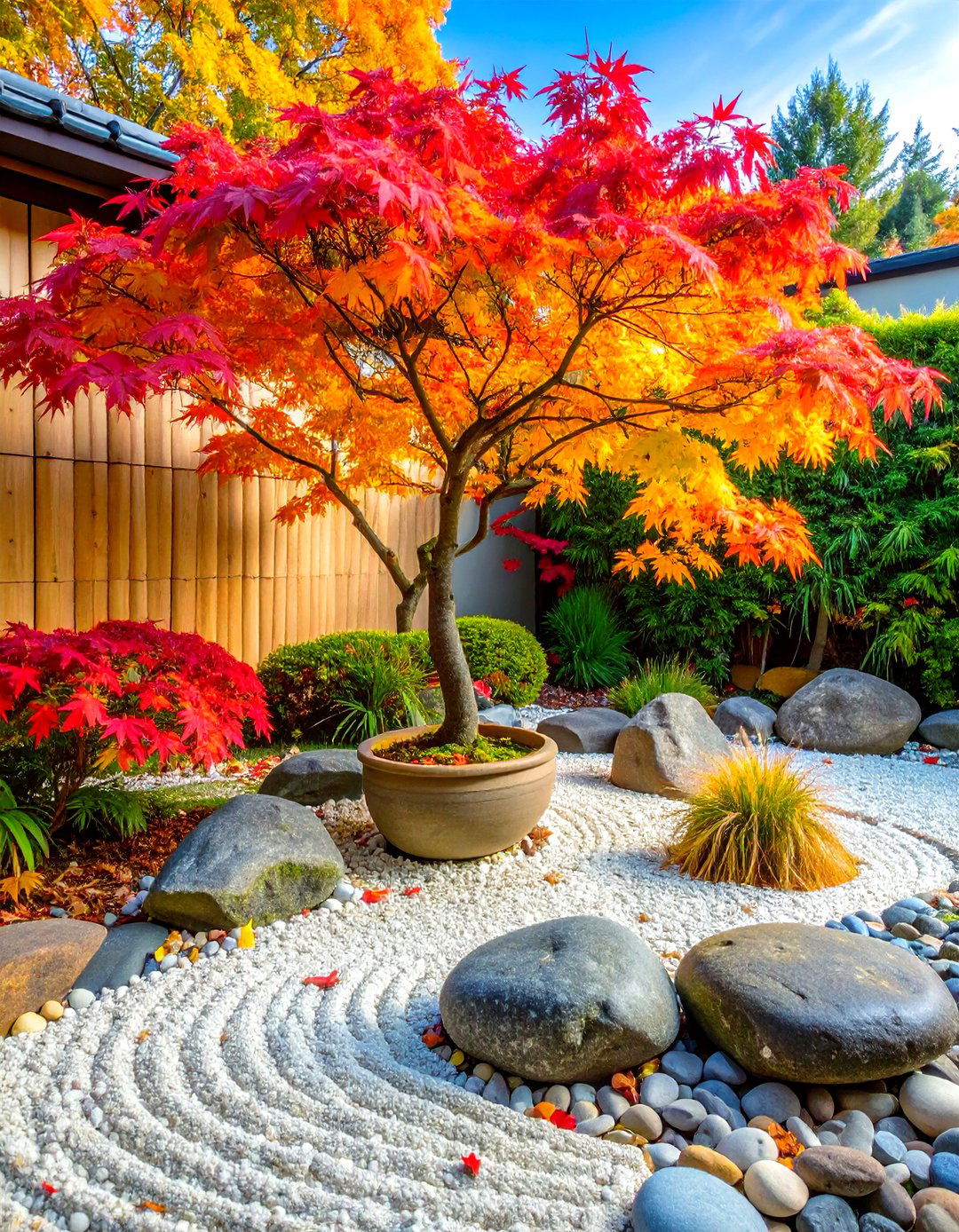Japanese Zen Minimalist Retreat - 24 Small Walled Garden Ideas