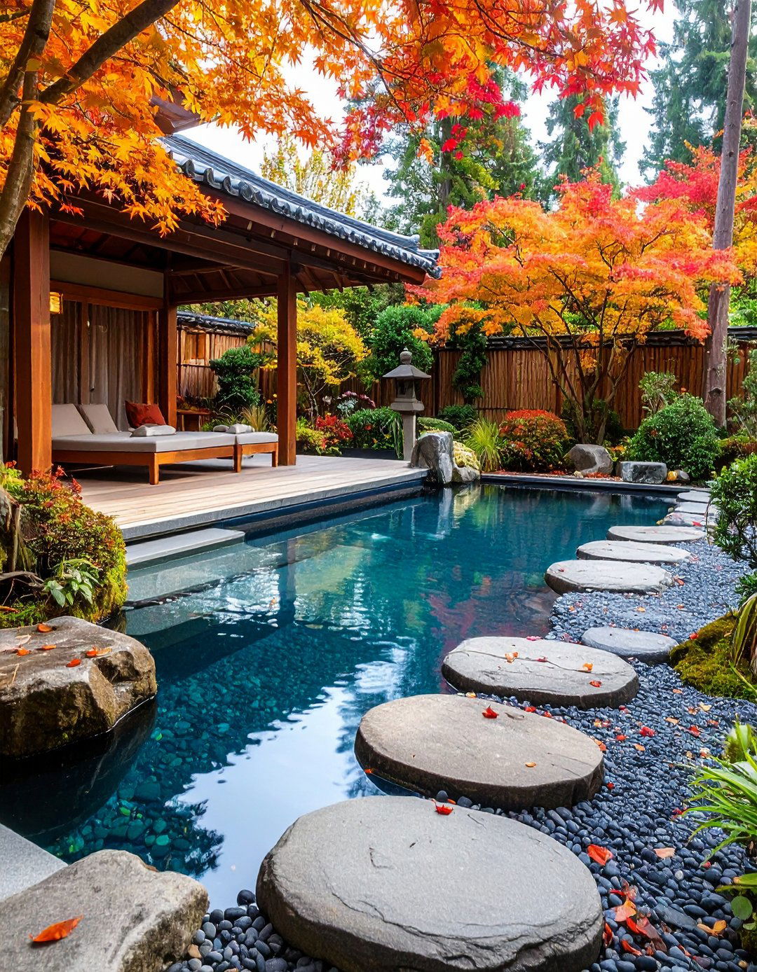 Japanese Zen Plunge Pool Garden - 24 Plunge Pool Ideas