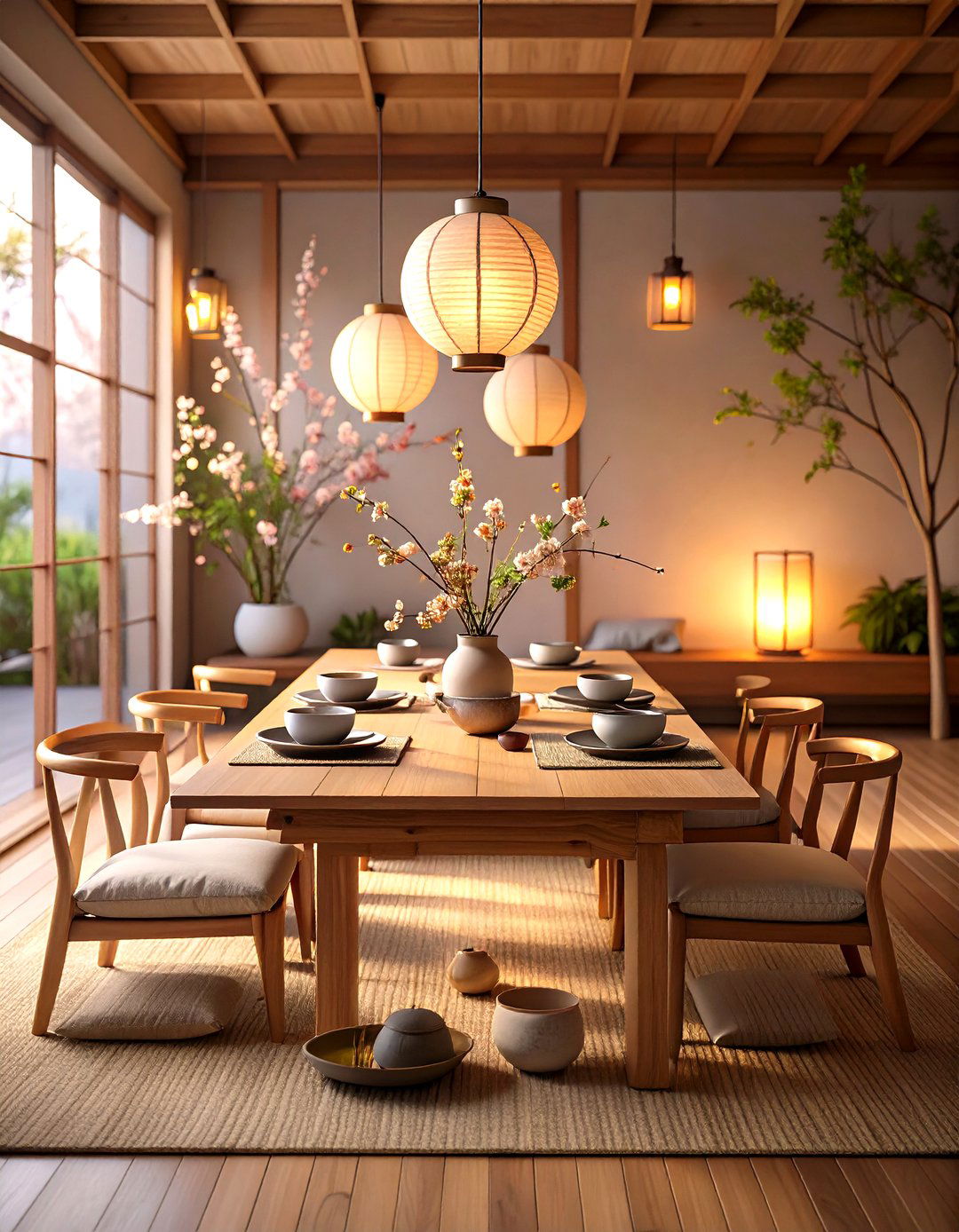 Japanese Zen Tablescape - 24 Tablescape Ideas