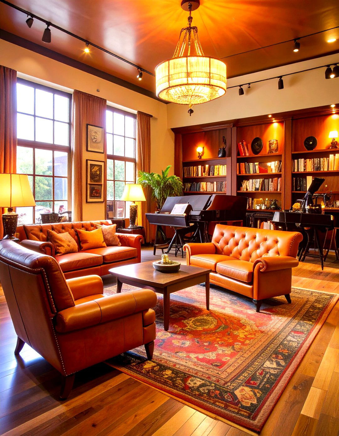 Jazz Club Listening Den - 24 Music Room Ideas