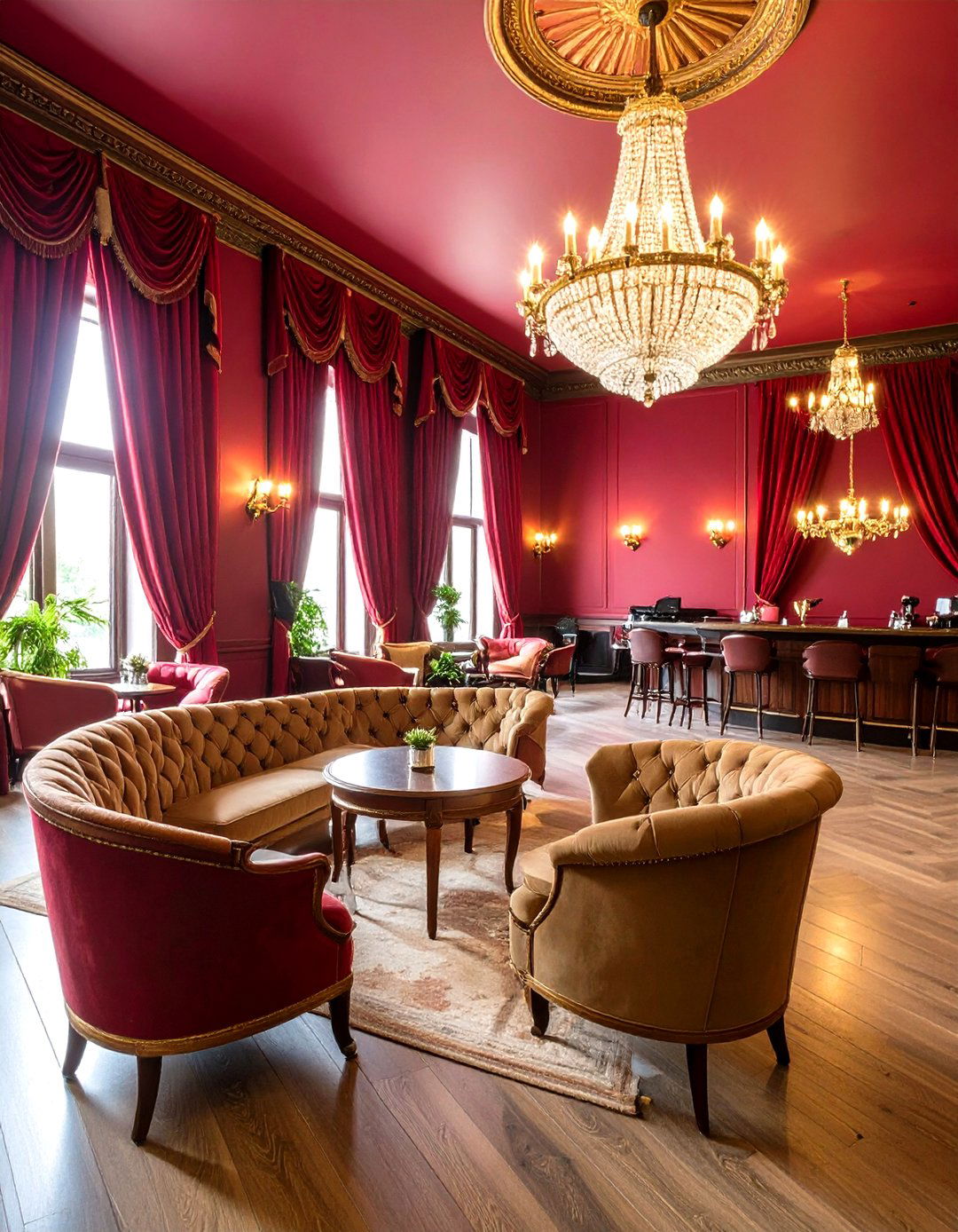 Jazz Club Lounge - 24 Guitar Room Ideas