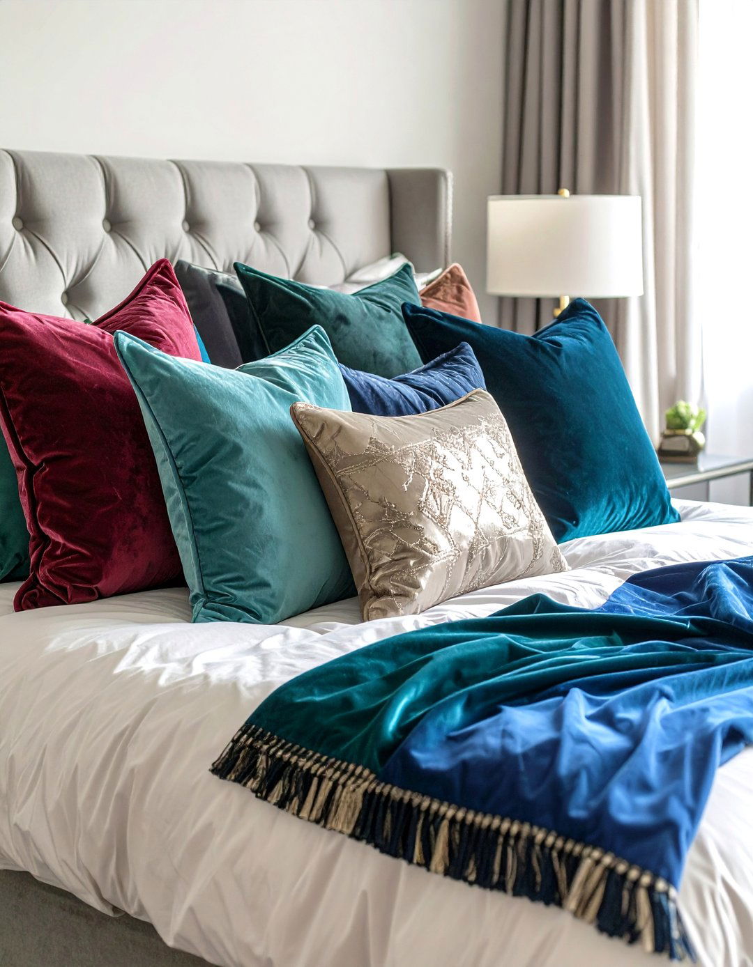 Jewel Tone Luxury Theme - 24 Boho Dorm Room Ideas
