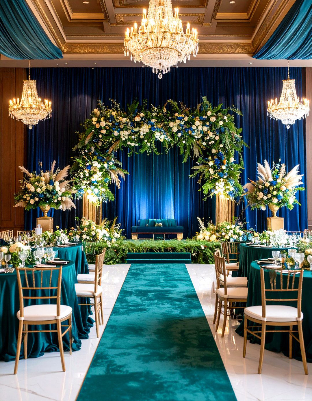 Jewel Tone Winter Wedding with Rich Color Palette - 24 Winter Wedding Ideas