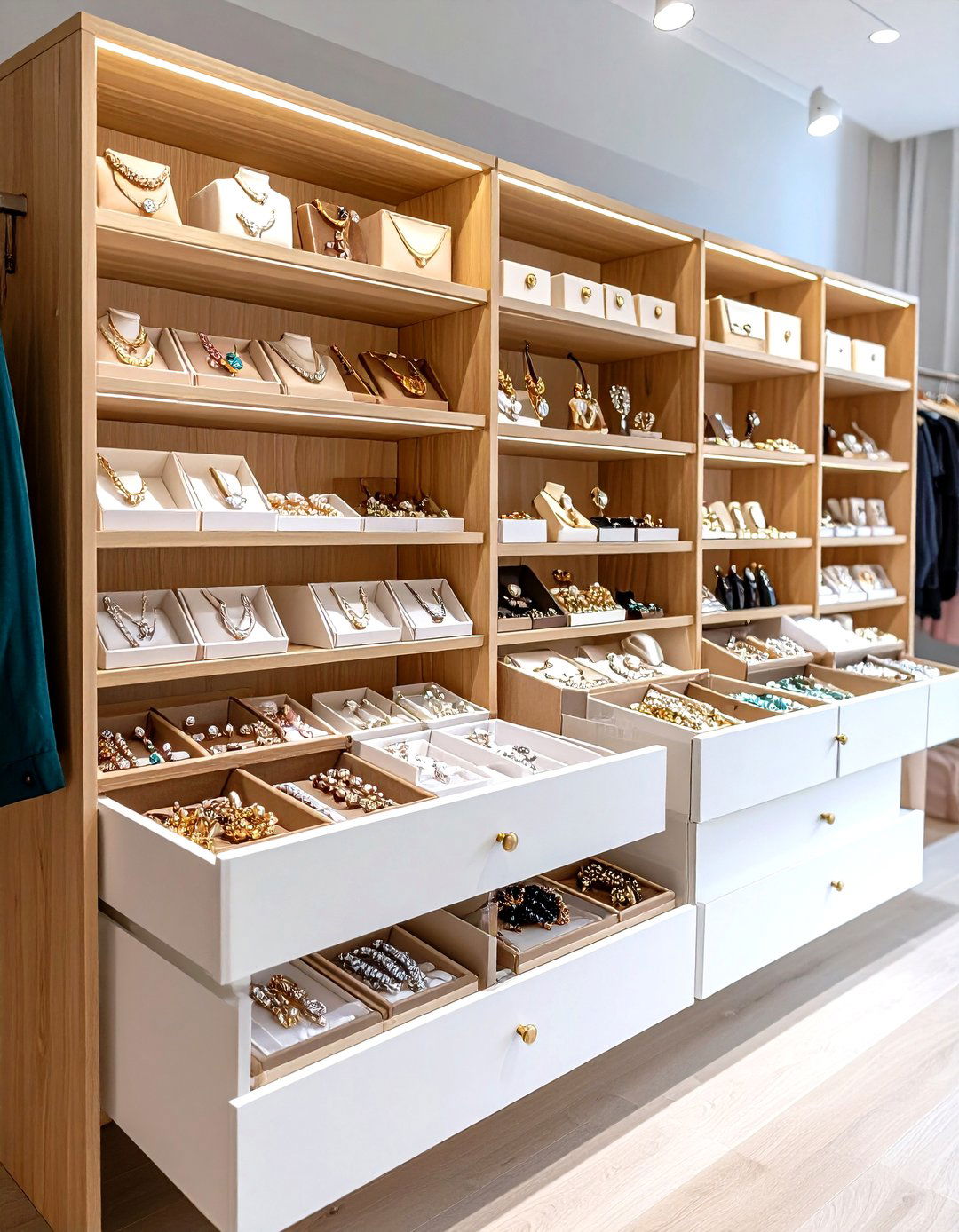 Jewelry Organization Focus - 24 Dressing Room Ideas