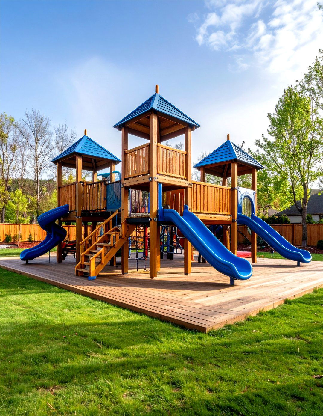 Jungle Gym Adventure Complex - 24 Outdoor Cat Tree Ideas