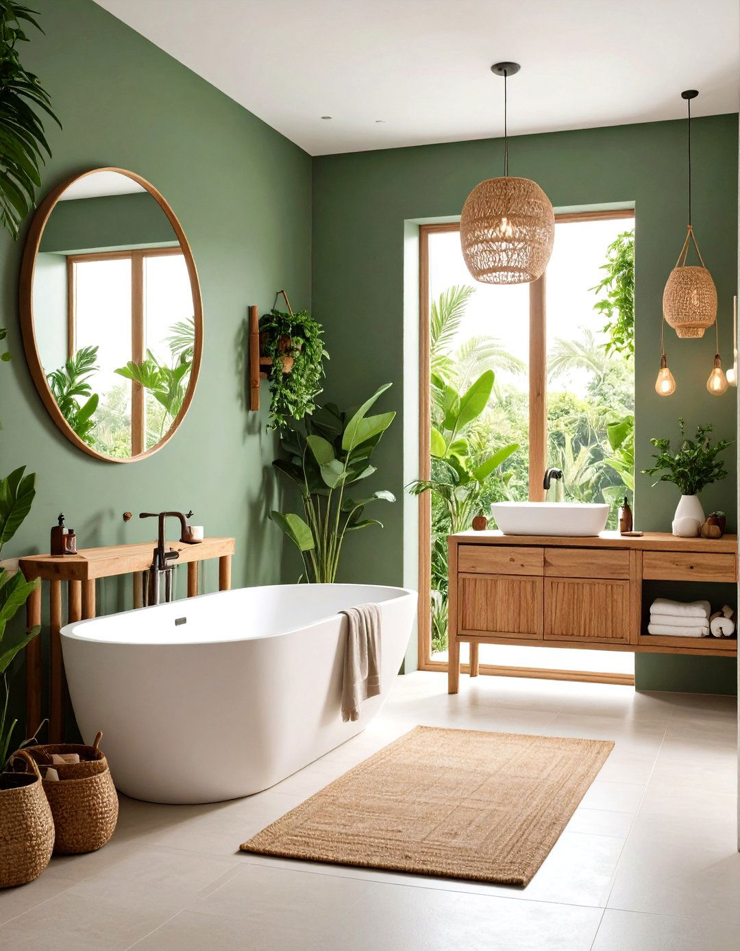 Jungle Safari Boys Bathroom - 24 Boy Bathroom Ideas