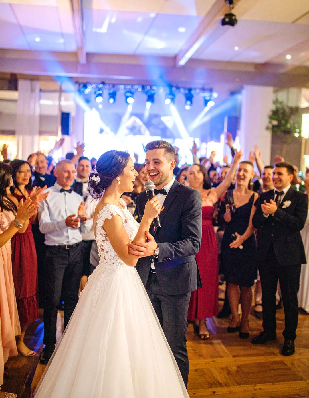 Karaoke Station with Wedding Songs - 24 Wedding Entertainment Ideas