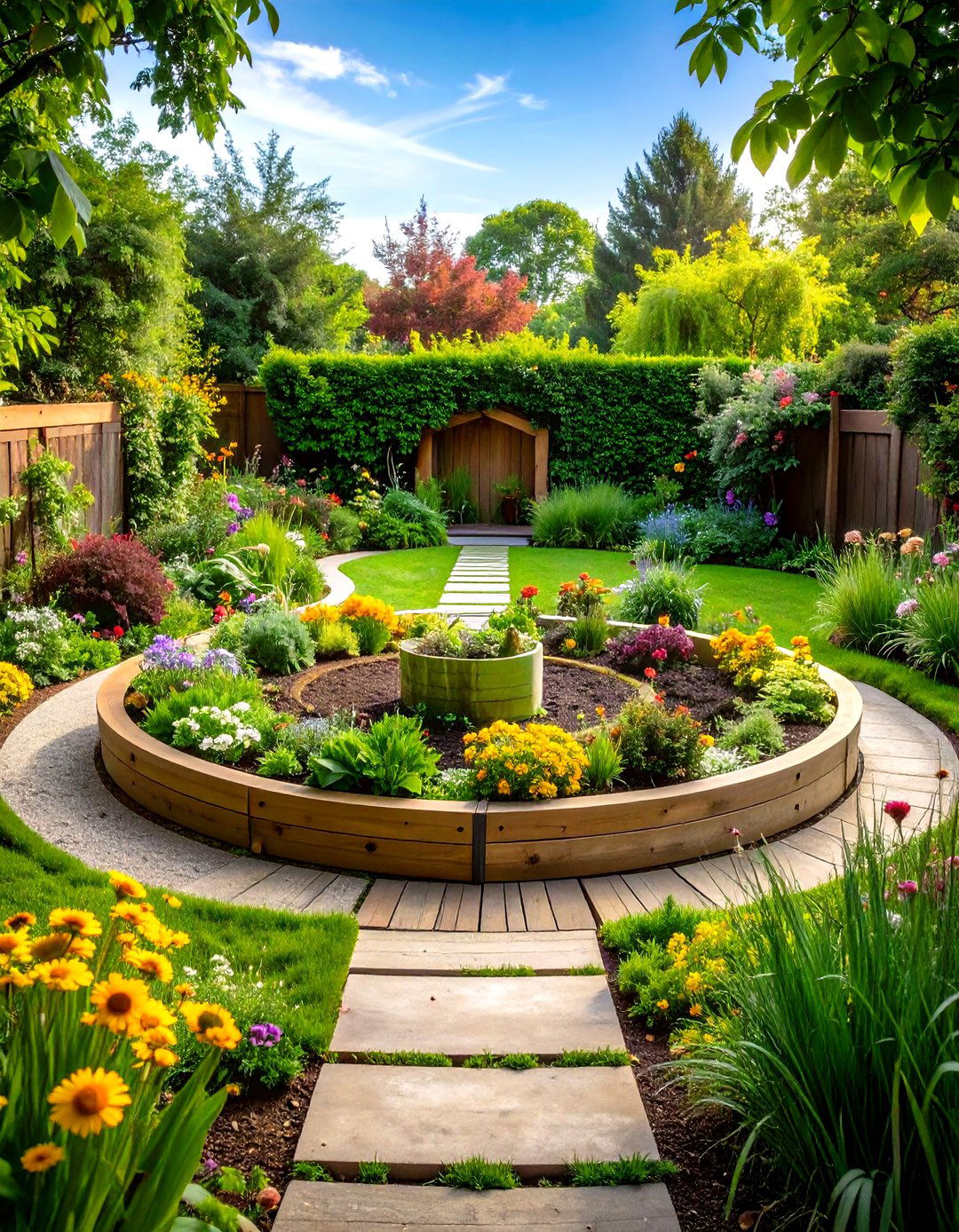 Keyhole Garden Design Beds - 24 Raised Garden Bed Ideas