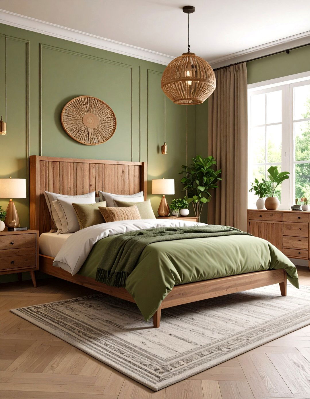Khaki Eclectic Maximalist Bedroom - 24 Khaki Bedroom Ideas