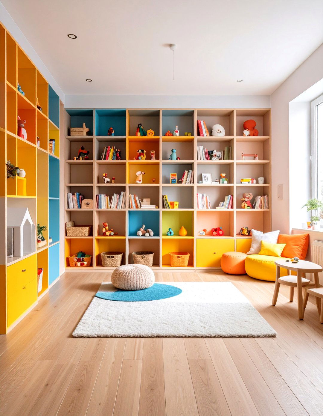 Kids Playroom Storage Solutions - 24 Built-in Bookshelf Ideas