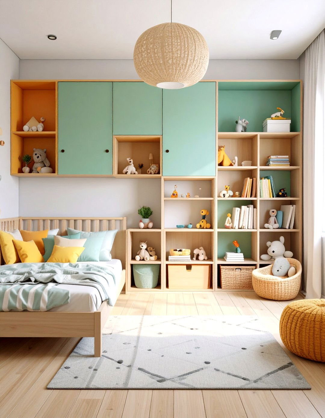Kids Room Adventure Storage - 24 Wall Storage Ideas