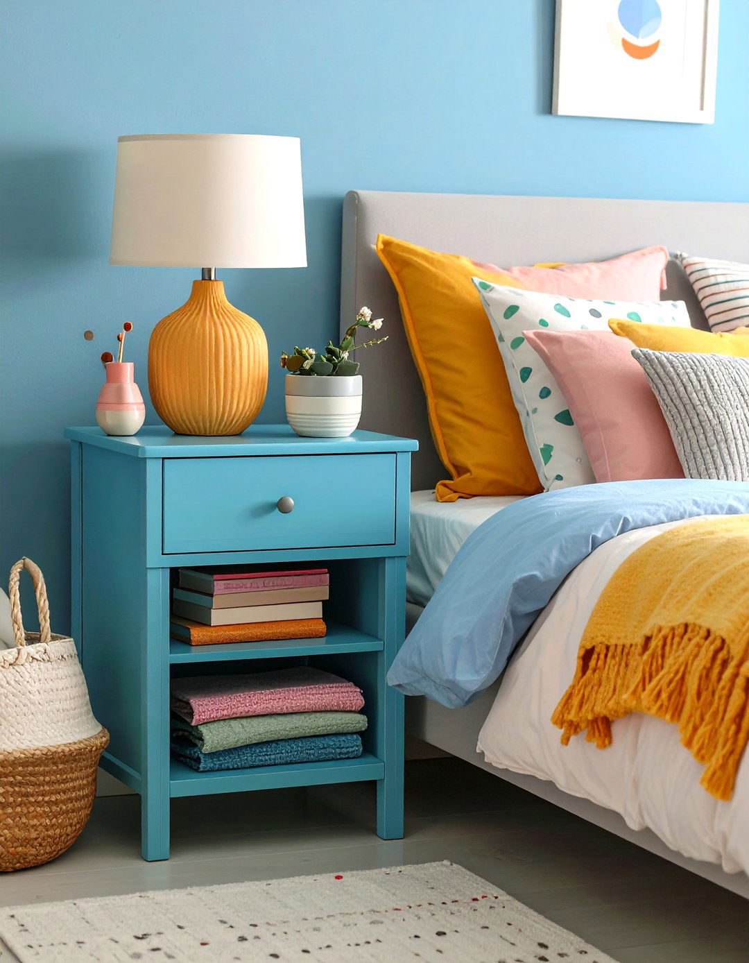 Kids Safe Family Friendly - 24 Nightstand Decor Ideas