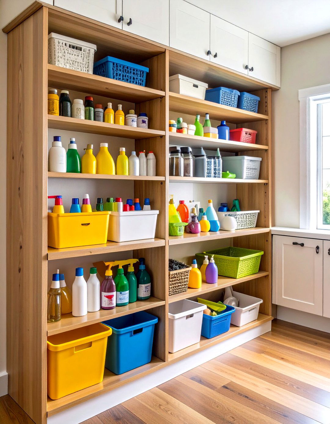 Kitchen Cabinet Cleaning Supply Organization Hub - 24 Kitchen Cabinet Organization Ideas