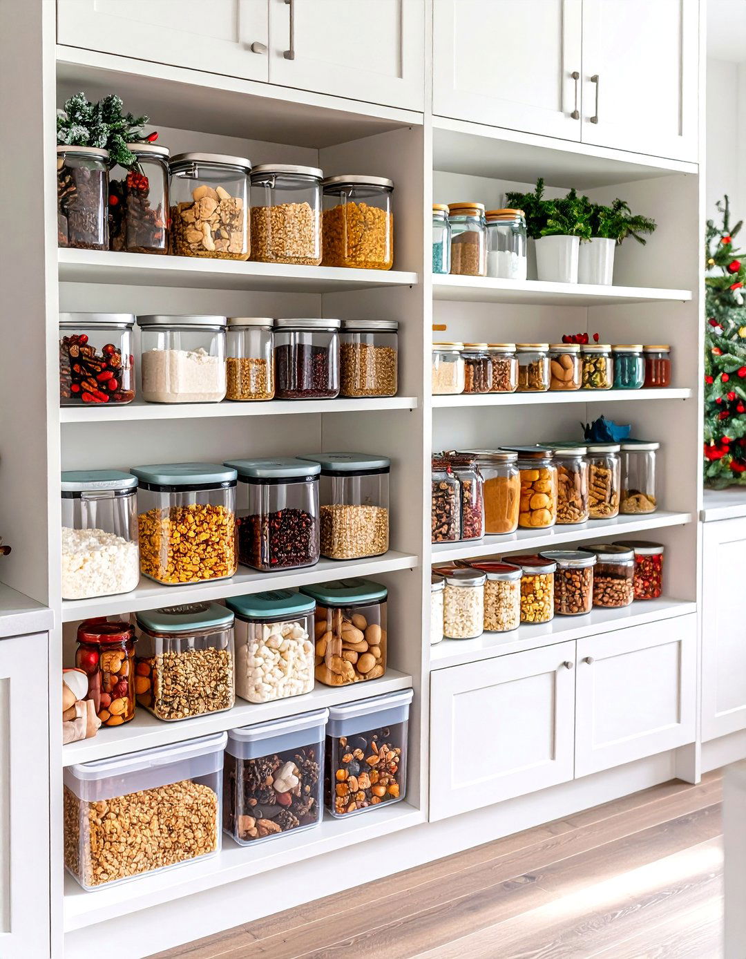Kitchen Cabinet Holiday and Seasonal Storage System - 24 Kitchen Cabinet Organization Ideas