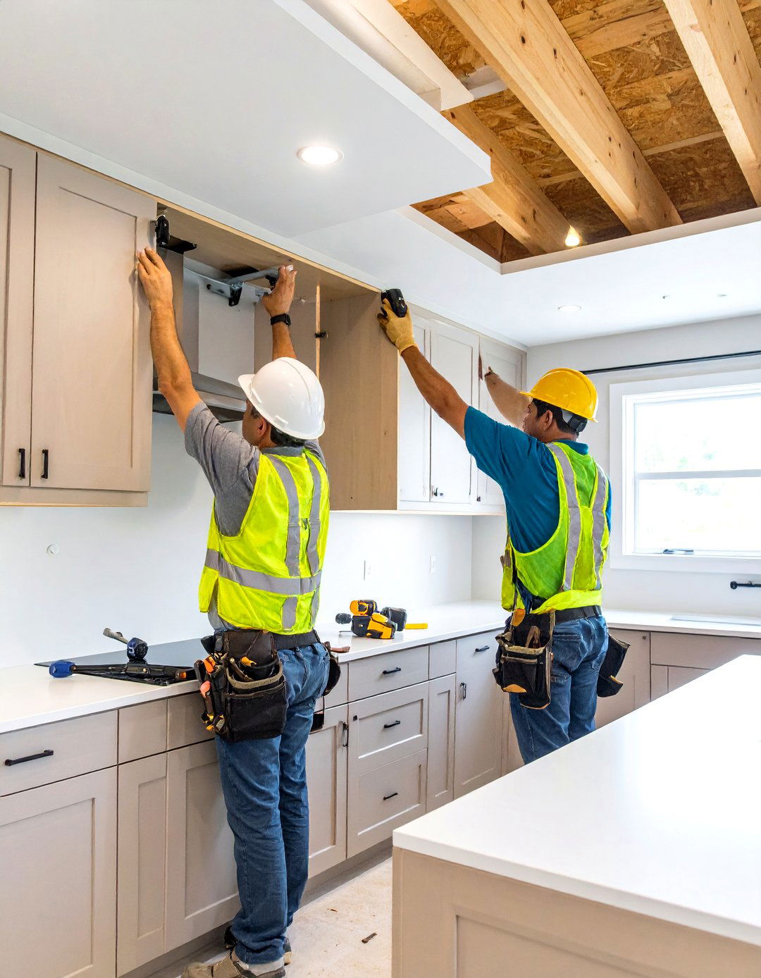 Kitchen Cabinet Installation Considerations - 24 Floor to Ceiling Kitchen Cabinets