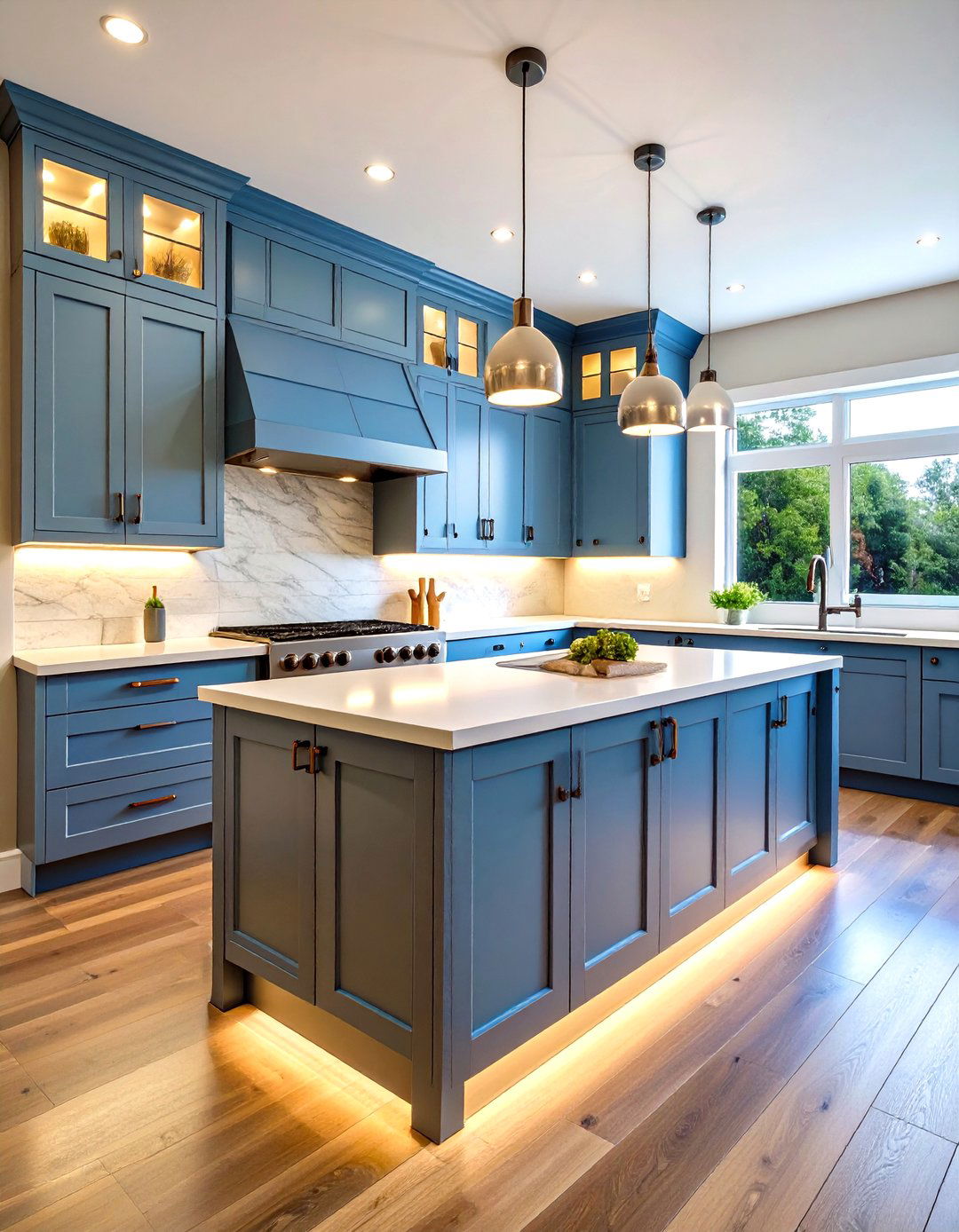 Kitchen Cabinets with Under Cabinet Lighting - 24 Kitchen Cabinet Ideas