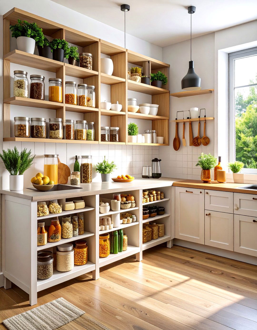 Kitchen Corner Spice Organization - 24 Corner Cabinet Ideas