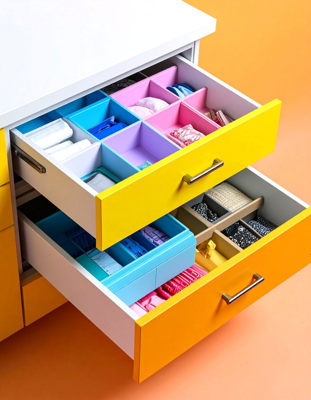 Kitchen Drawer Organizer Adaptation - 24 Bra Storage Ideas