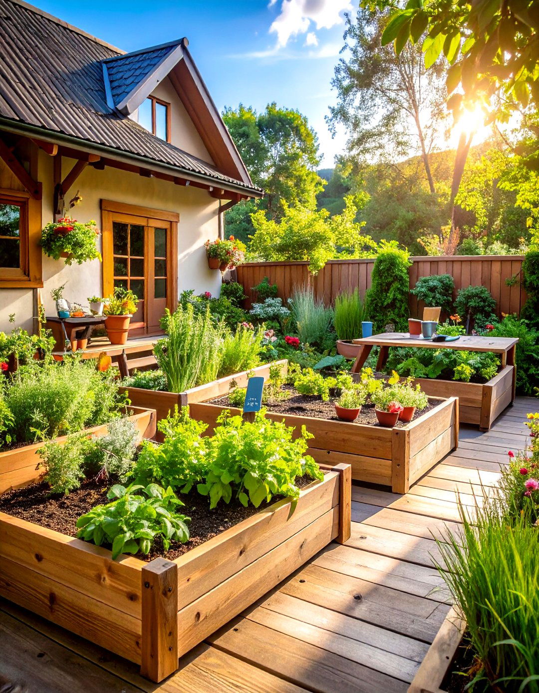 Kitchen Herb Garden - 24 Garden Ideas