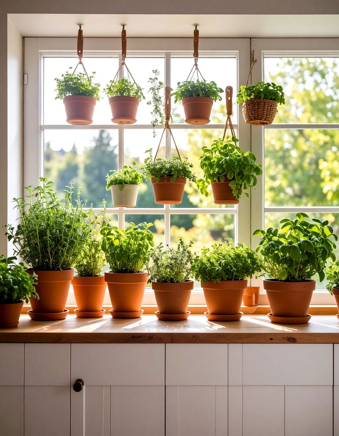 Kitchen Herb Gardens - 24 Boho Kitchen Ideas