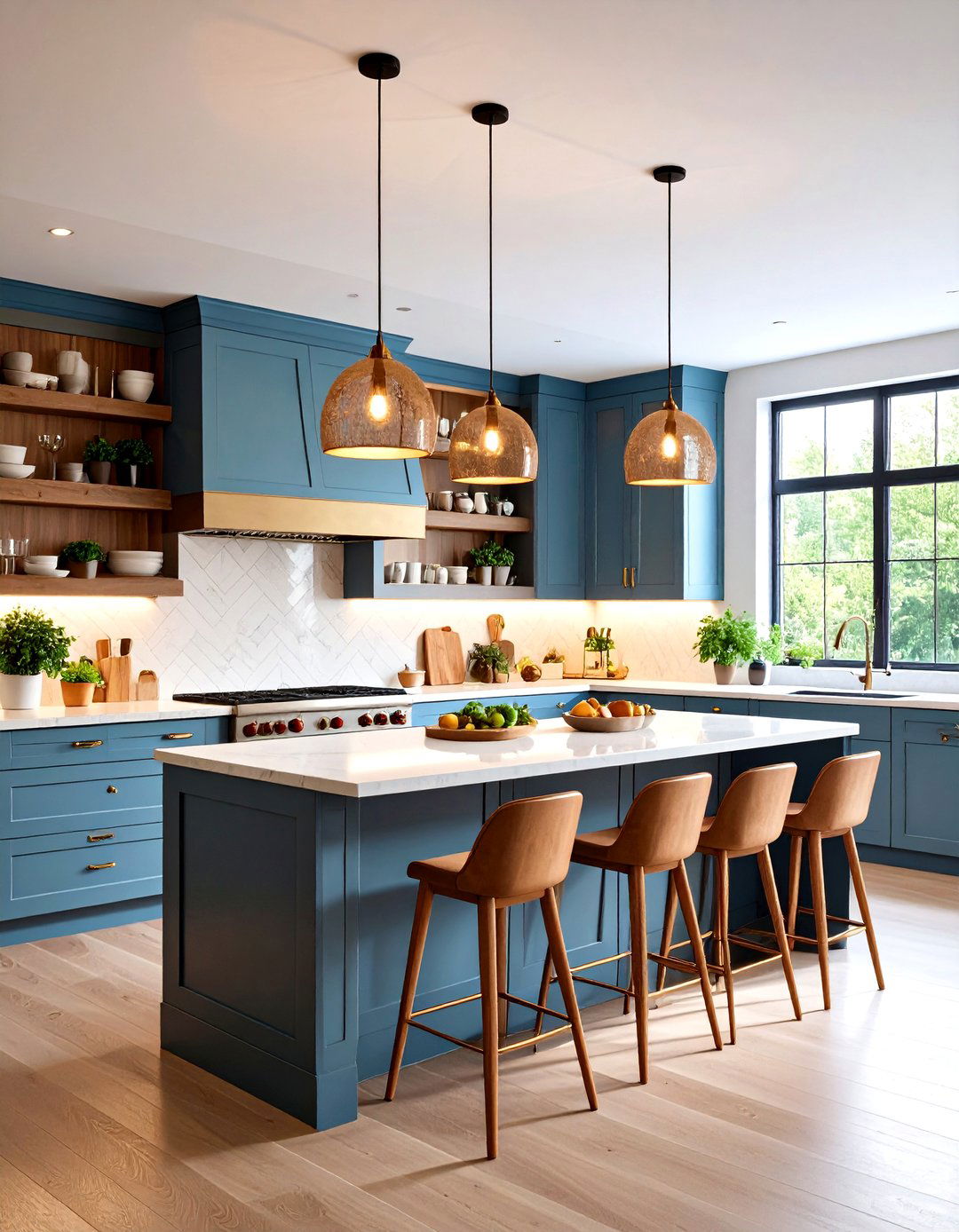 Kitchen Lighting Design Strategies - 24 Kitchens Without Upper Cabinets