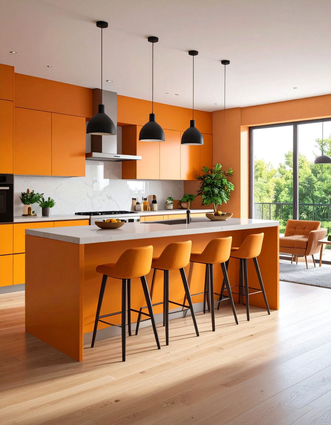 Kitchen Peninsula Layout - 24 Studio Apartment Ideas