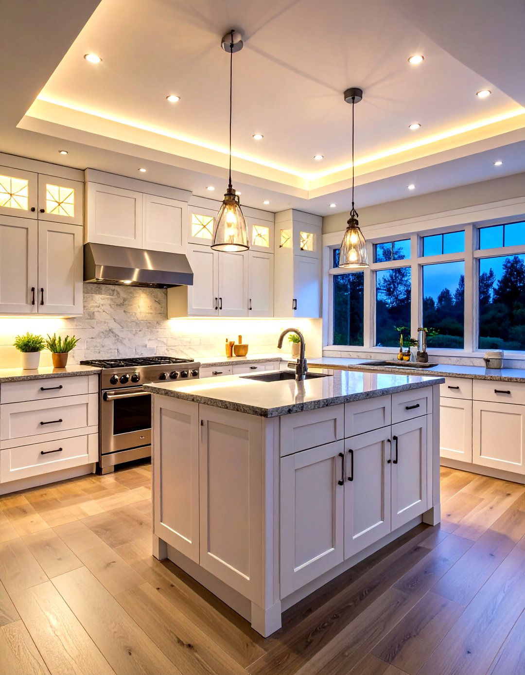 Kitchen Soffit Recessed Lighting - 24 Soffit Lighting Ideas