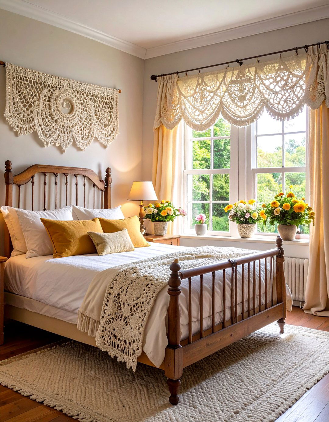 Lace Valance - 24 Window Valance Ideas