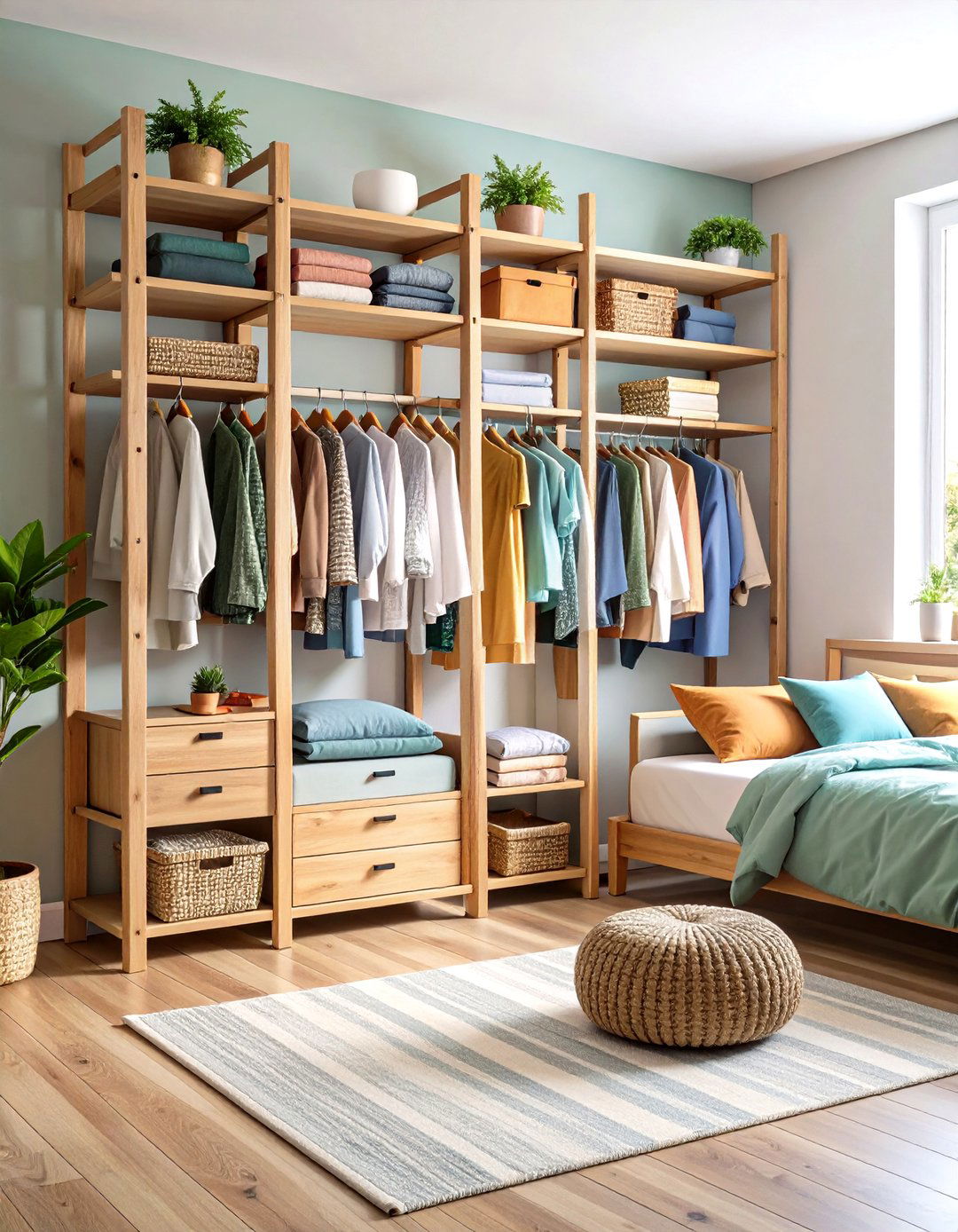 Ladder Display System Configuration - 24 Open Closet Ideas