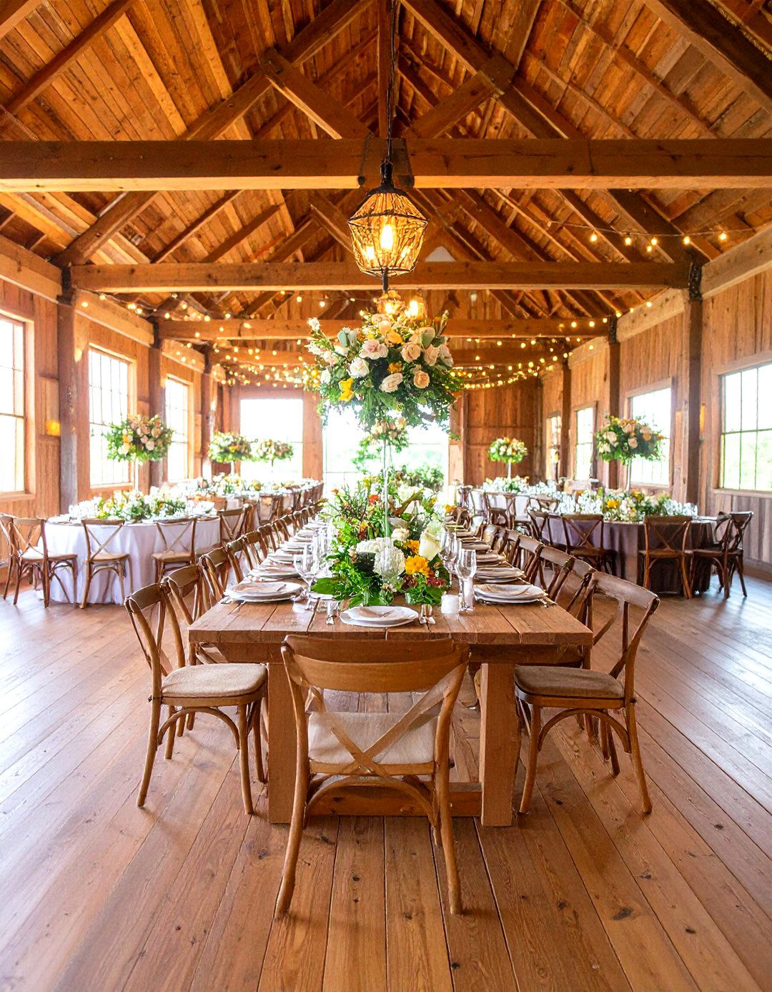 Large Barn Wedding with Grand Elements - 24 Barn Wedding Ideas