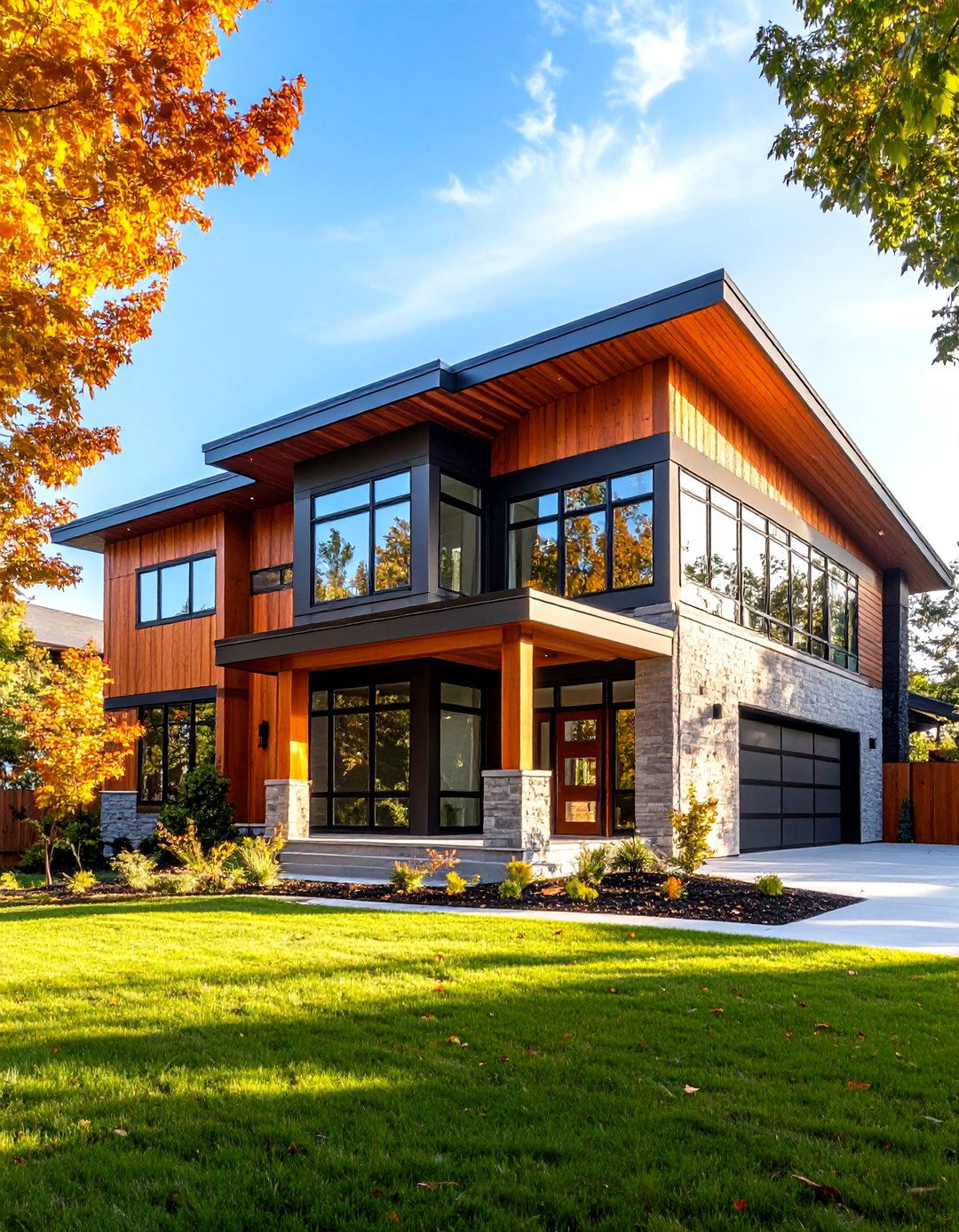 Large Panel Fiber Cement Systems - 24 Modern Siding Ideas for a Contemporary Home