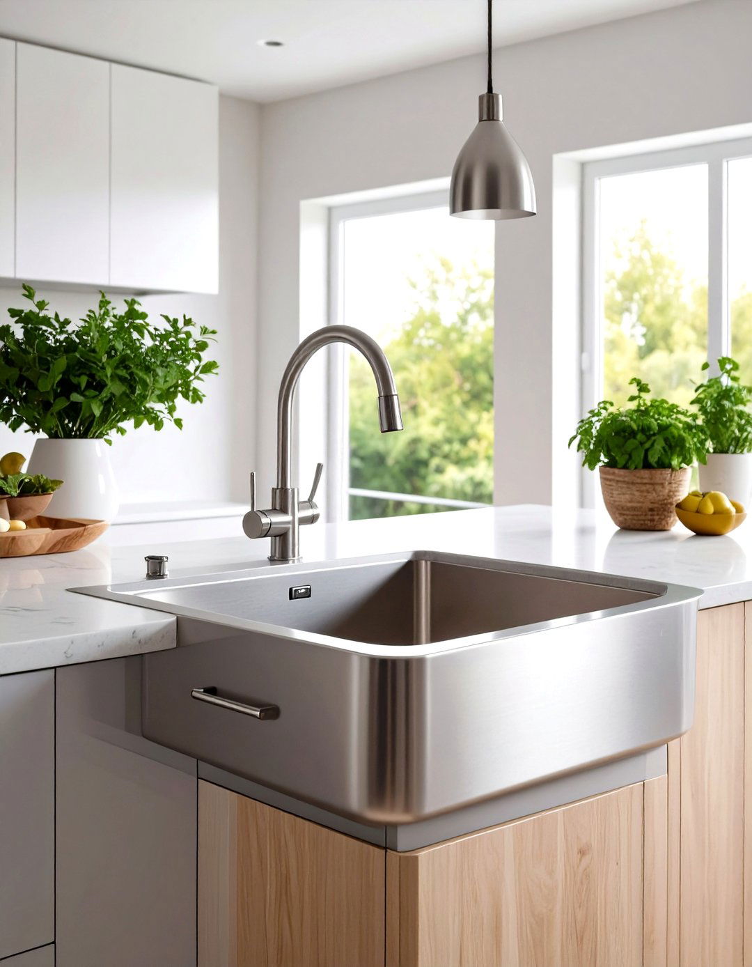 Large Single Bowl Kitchen Sinks - 24 Kitchen Sink Ideas