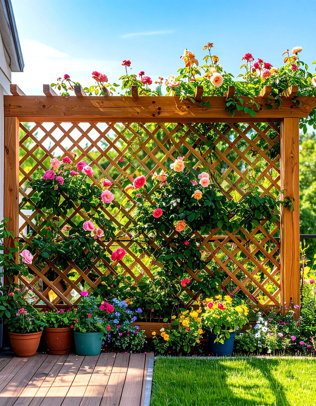 Lattice Panel Solutions - 24 Balcony Privacy Ideas