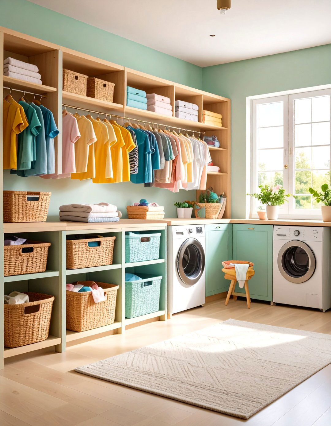 Laundry Organization Systems - 24 Nursery Storage Ideas