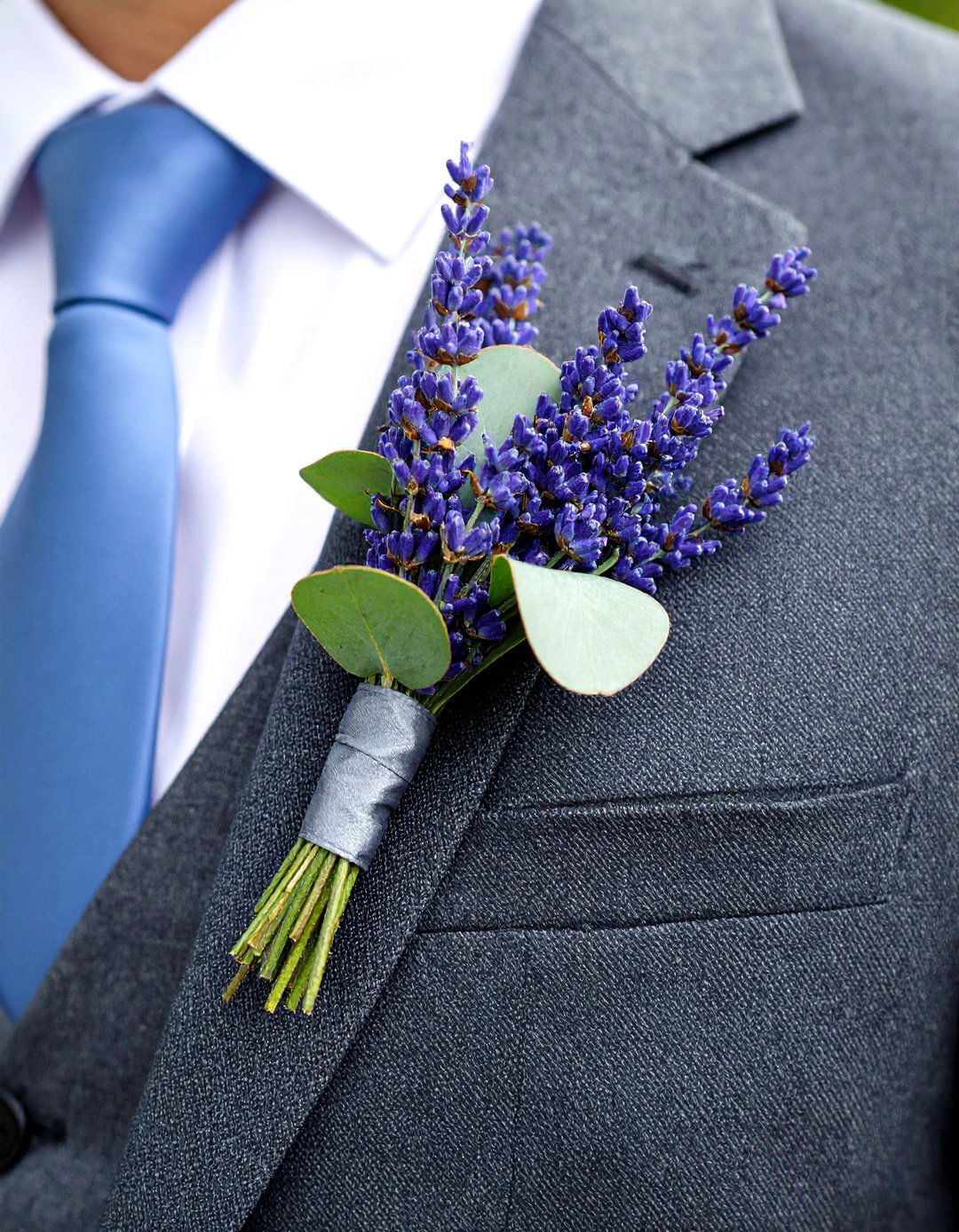 Lavender Boutonniere Ideas - 24 Lavender Wedding Ideas