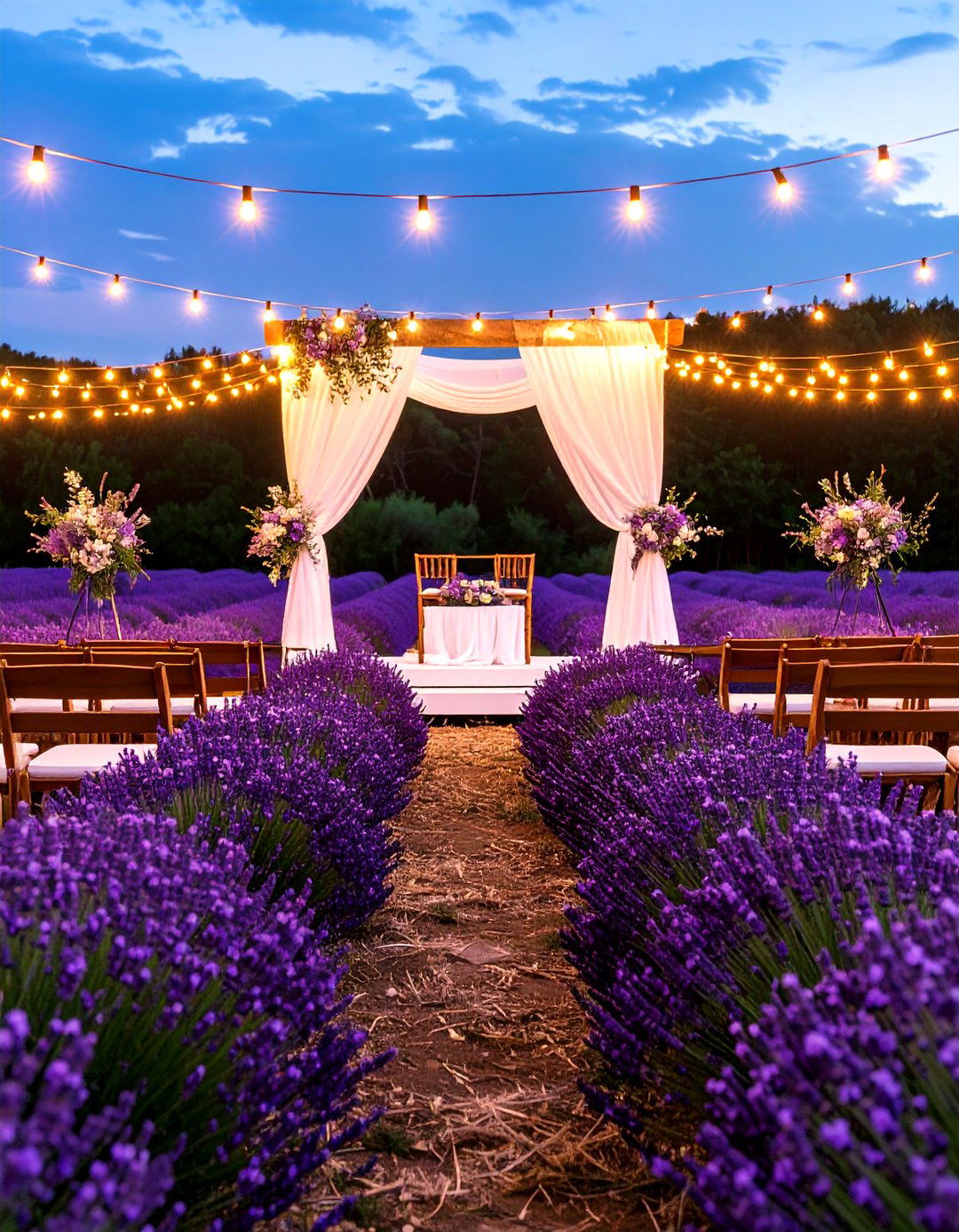 Lavender Field Spring Wedding - 24 Spring Wedding Ideas