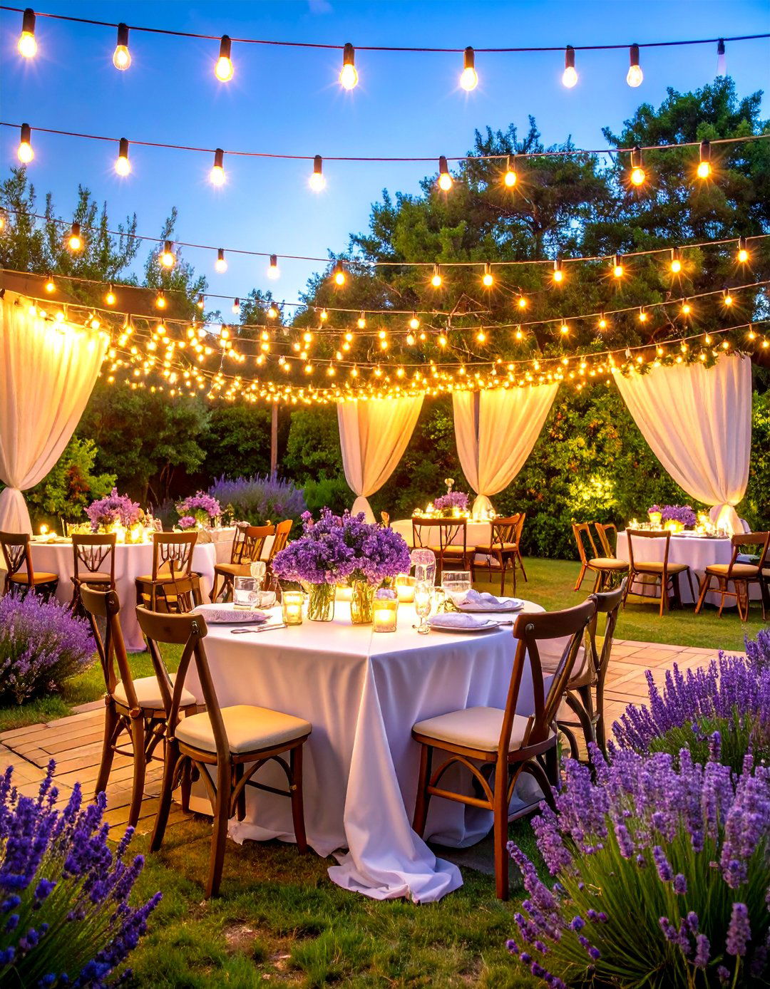 Lavender Garden Romance Wedding - 24 Purple Wedding Theme Ideas