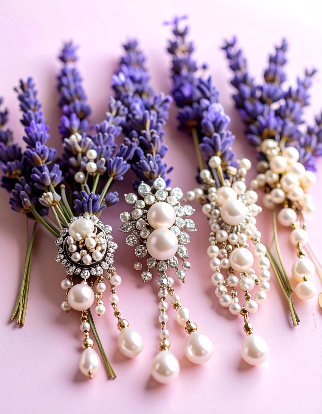 Lavender Hair Accessories - 24 Lavender Wedding Ideas
