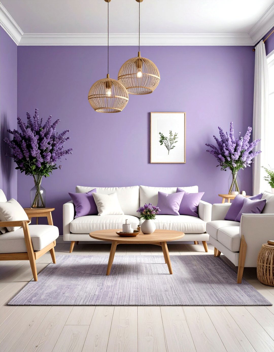 Lavender Living Room Paint - 24 Living Room Paint Colors