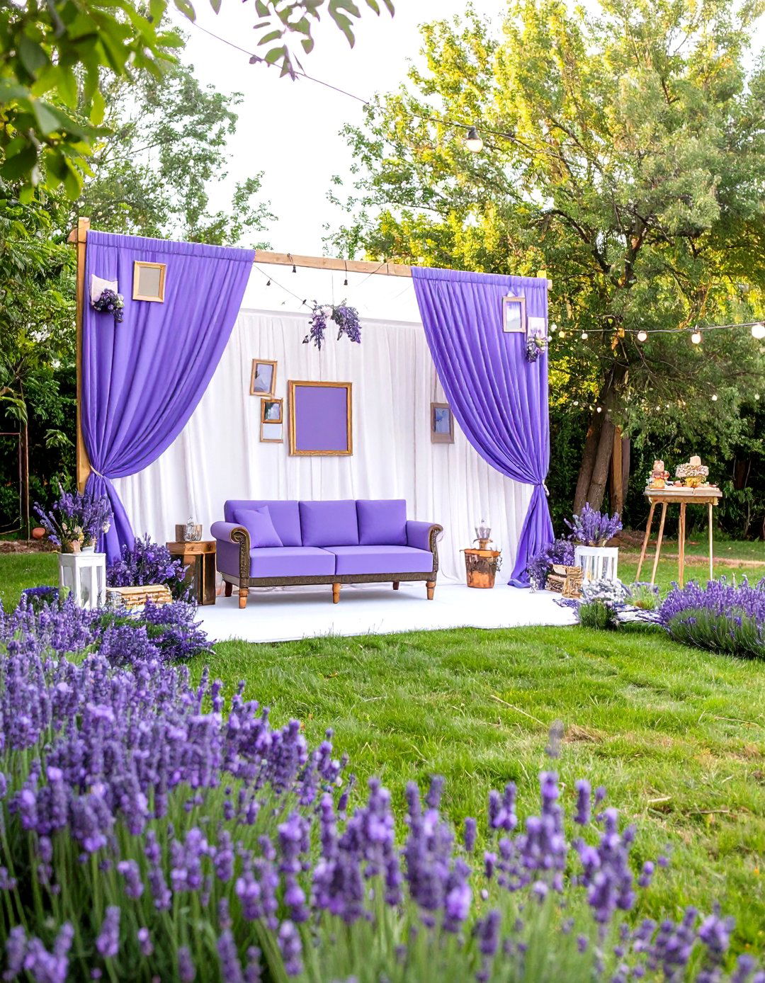 Lavender Photobooth Props - 24 Lavender Wedding Ideas