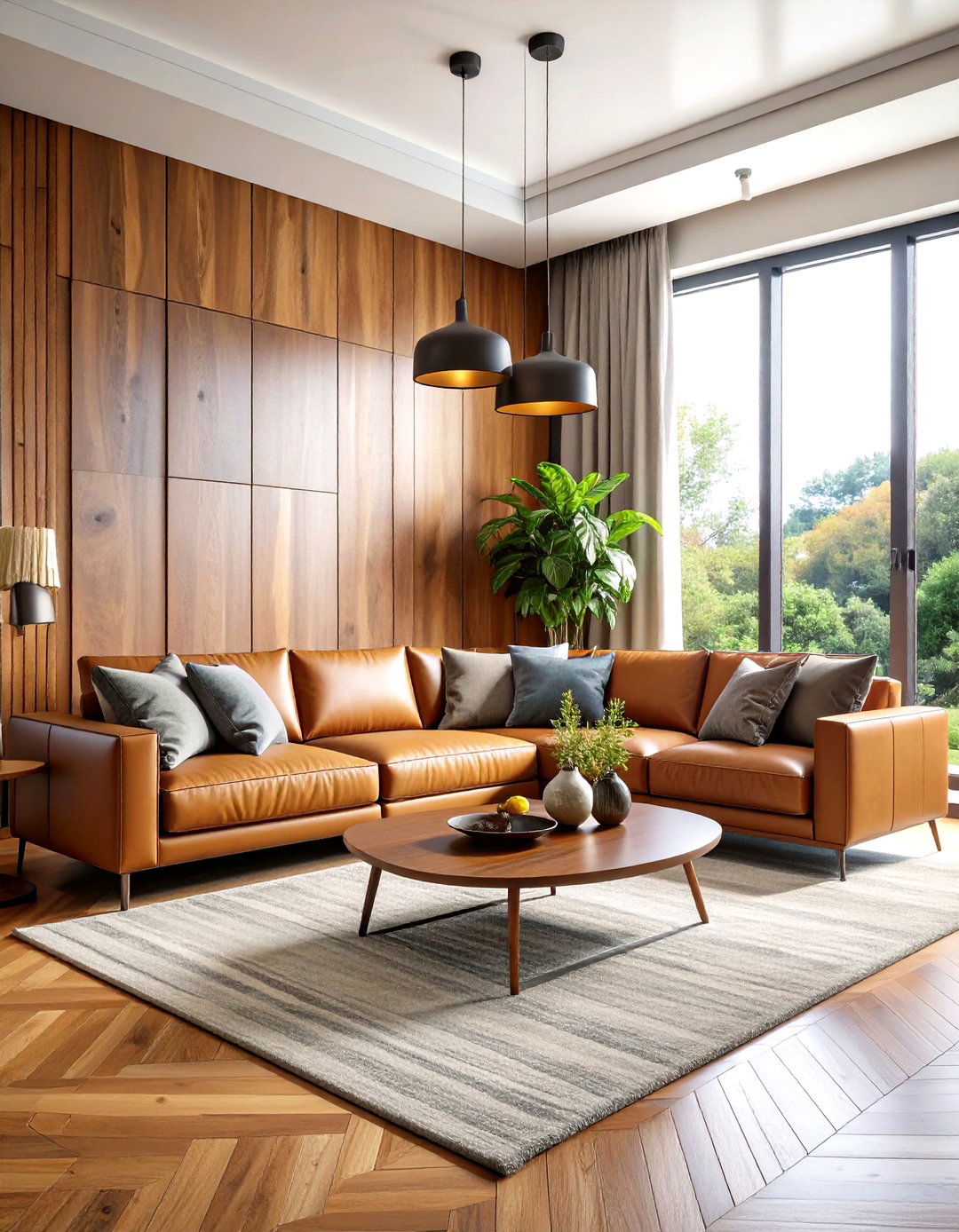 Layered Texture Combinations - 24 Transitional Interior Design Ideas