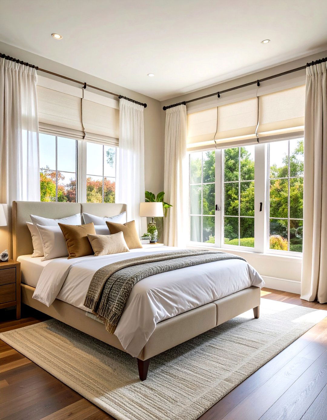 Layered Window Treatment Systems - 24 Bedroom Window Ideas