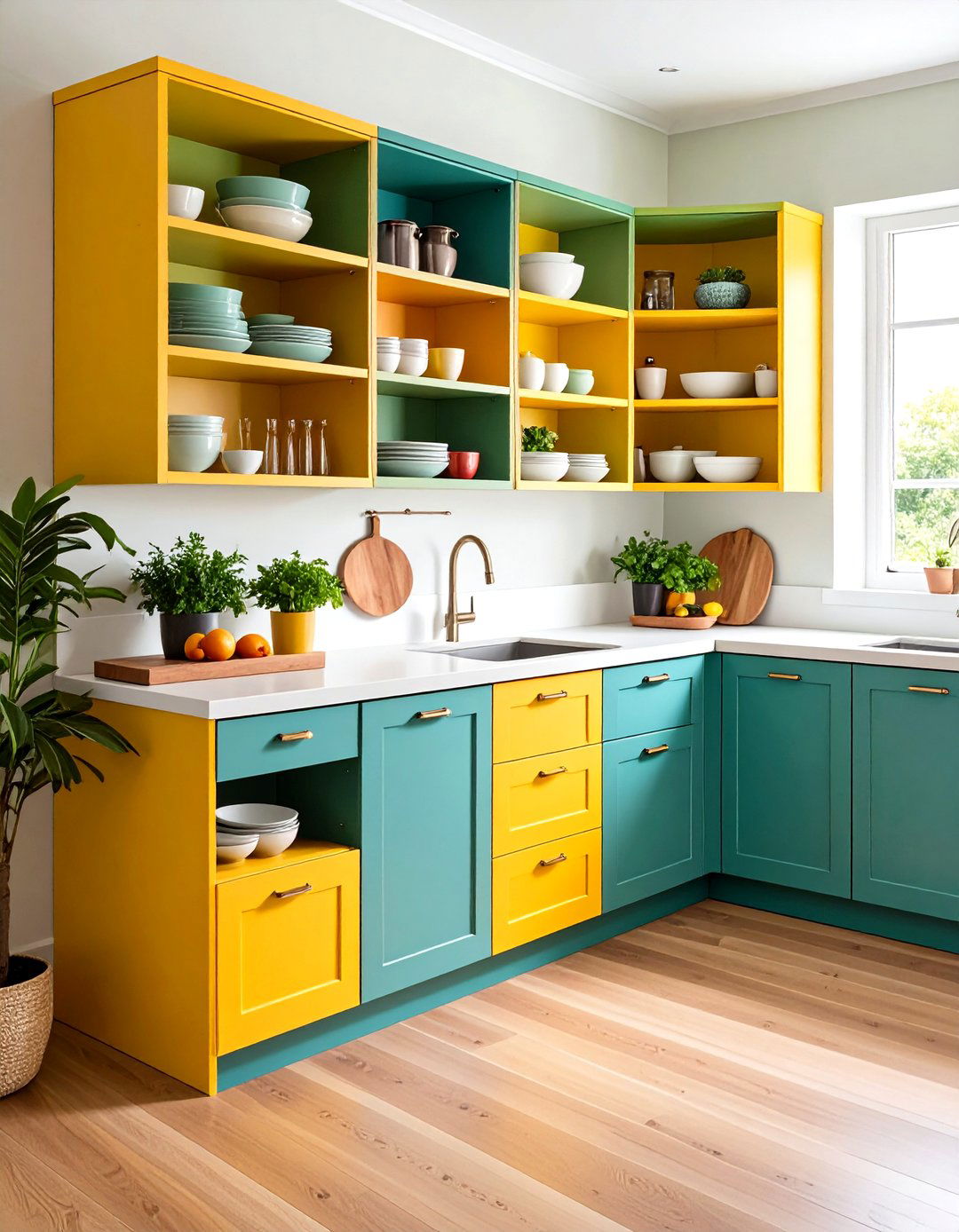 Lazy Susan Corner Cabinet Organization Solution - 24 Kitchen Cabinet Organization Ideas