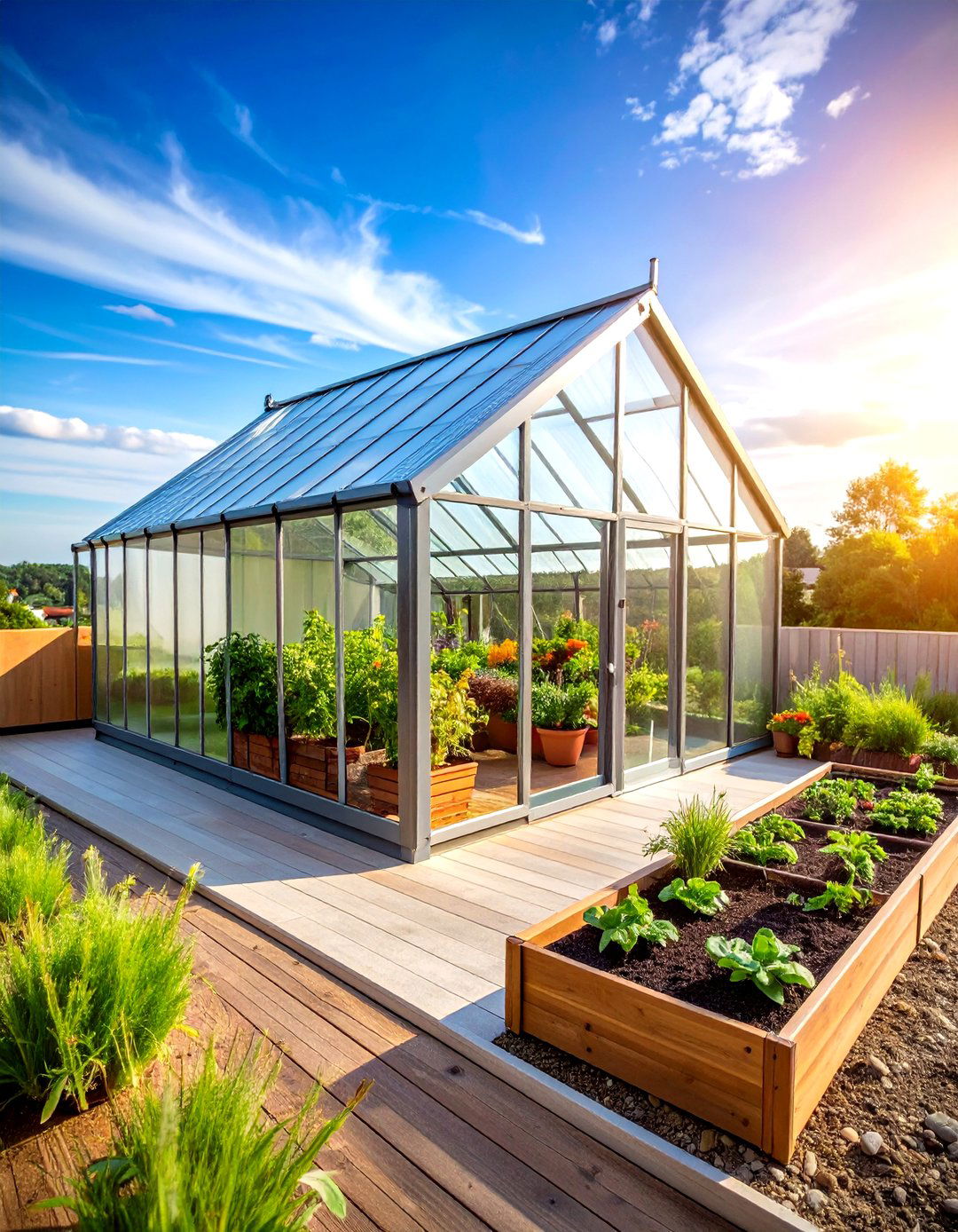 Lean To Rooftop Greenhouse Structure - 24 Rooftop Greenhouse Ideas